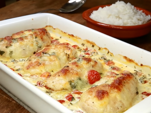 tomato, basil & mozzarella chicken recipe