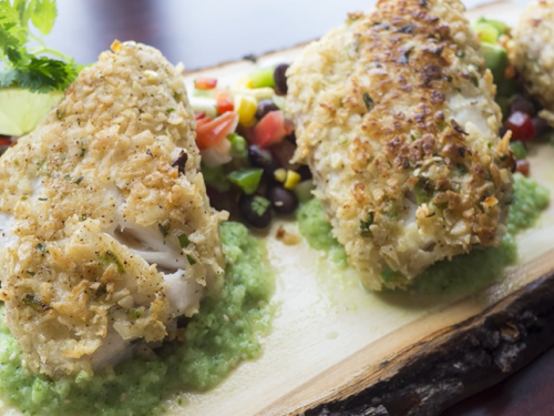 tortilla crusted tilapia recipe