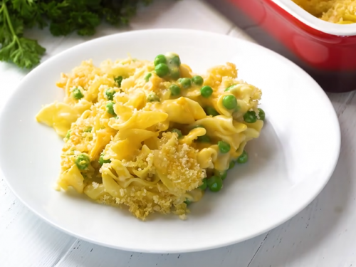 tuna cheese whirl casserole recipe