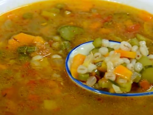 barley and vegetable soup recipe