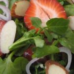 watercress salad with strawberries and feta recipe