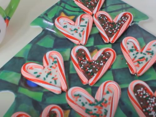 candy cane hearts recipe