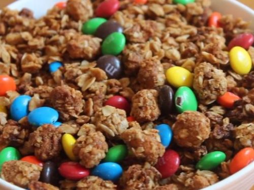 honey roasted peanut butter granola recipe