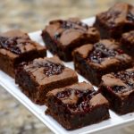 raspberry truffle brownies recipe