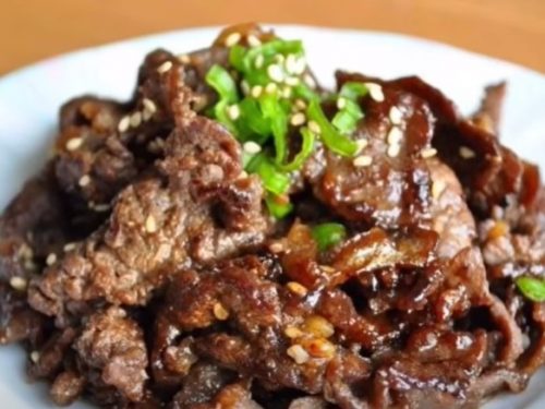 bulgogi (korean bbq) recipe