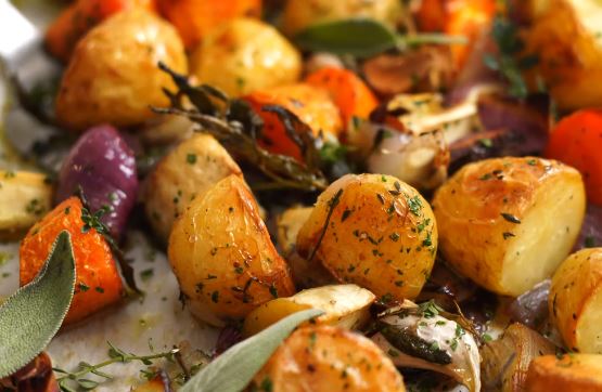 slow-roasted winter vegetables recipe