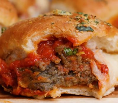 meatball slider bake recipe