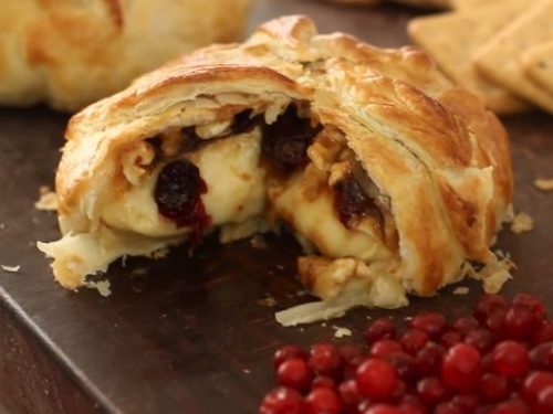 baked brie en croûte recipe