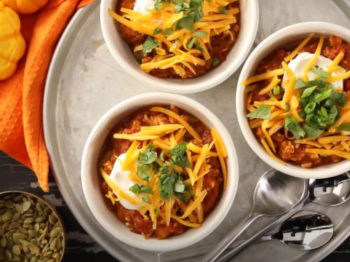 pumpkin turkey chili recipe