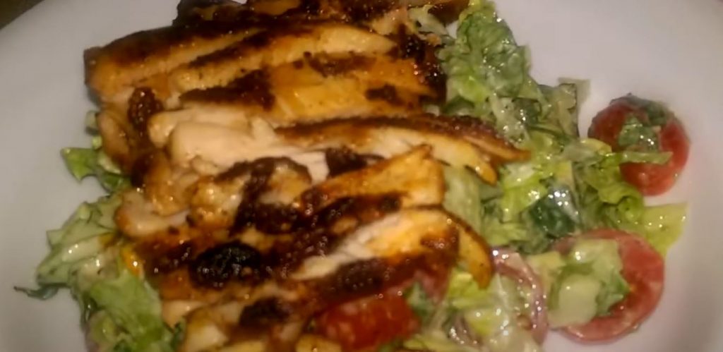 blackened chicken salad recipe