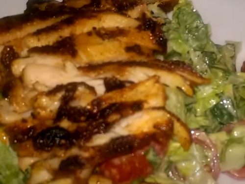 blackened chicken salad recipe