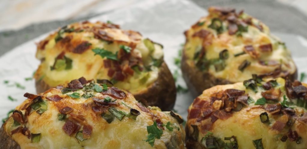 easy twice baked potatoes recipe