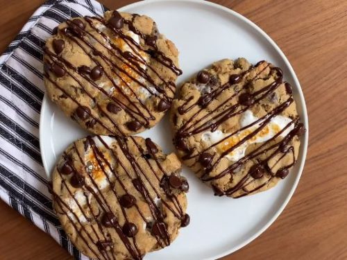 s’mores oatmeal kiss cookies recipe