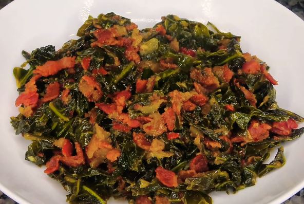 sauteed collard greens with bacon recipe