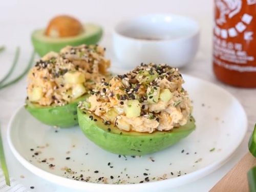 california spicy crab stuffed avocado recipe