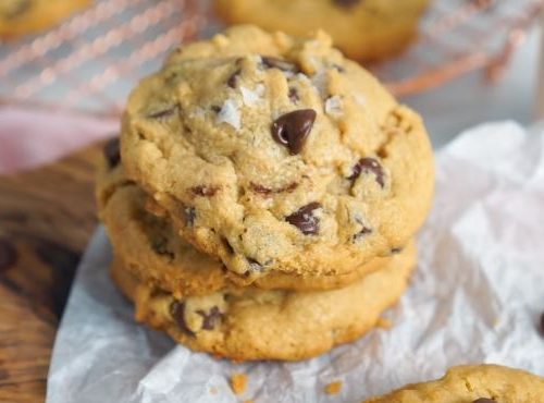 peanut butter cookies with chocolate chunks recipe