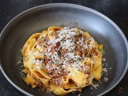 braised short rib ragu recipe