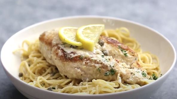 creamy lemon parmesan chicken piccata recipe