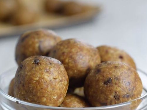 no-bake oat & nut energy bites recipe