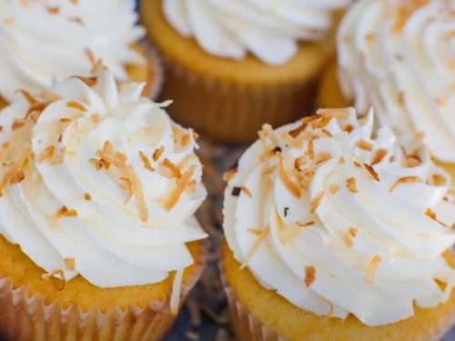 coconut cupcakes recipe