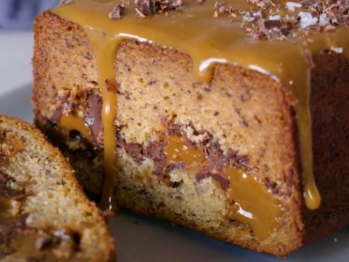 caramel swirl chocolate chip banana bread recipe