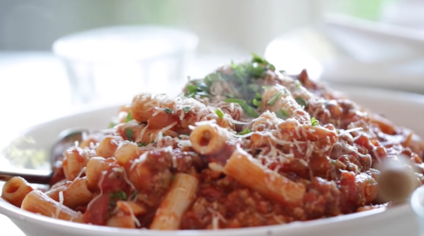 acadian rigatoni recipe