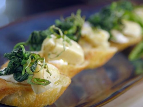 Artichoke-Parmesan Crostini Recipe