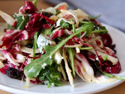 autumn salad with pears and gorgonzola recipe