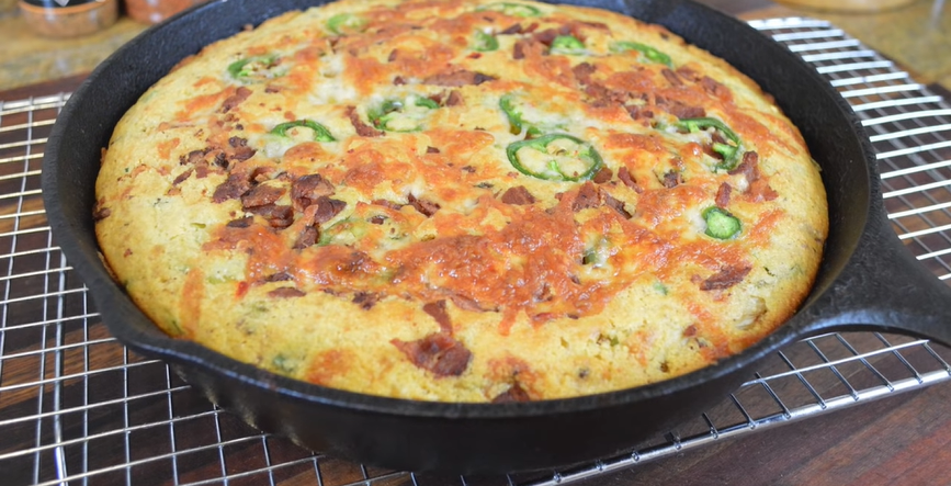 bacon cheddar jalapeno cornbread recipe