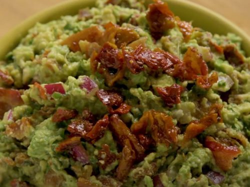 Bacon-and-Tomato Guacamole Recipe