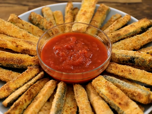 baked zucchini sticks recipe