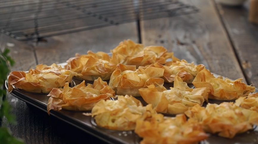 bbq bison phyllo bites recipe