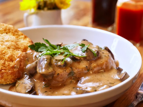 biscuits and mushroom gravy recipe