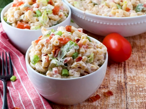 blt macaroni salad recipe