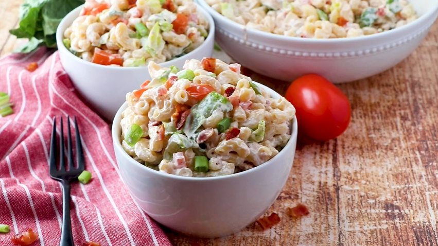 blt macaroni salad recipe