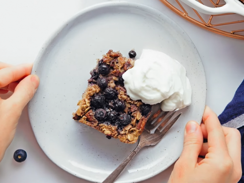 blueberry baked oatmeal recipe