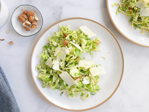 brussels sprout salad with apples recipe