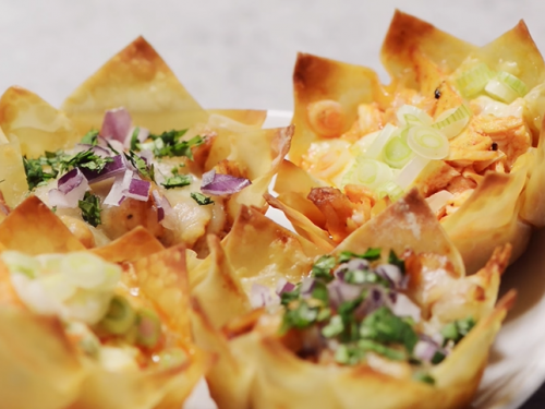 buffalo chicken cups recipe