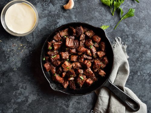 cajun butter steak bites recipe