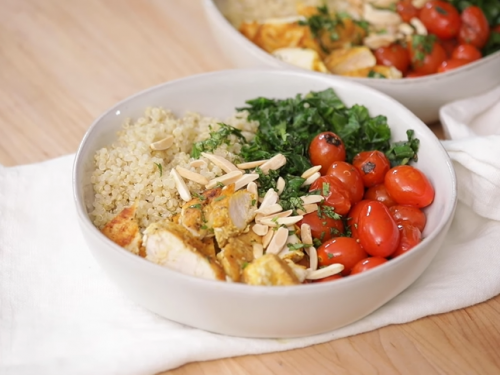 chicken breast quinoa bowl recipe