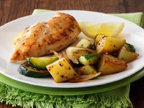 chicken breasts with herb basting sauce recipe