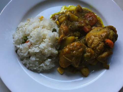 chicken curry with sweet potato recipe