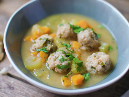 chicken dumplings passover soup recipe