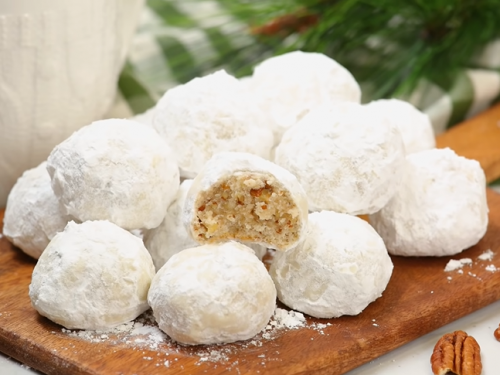 christmas snowball cookies recipe