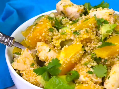 citrus chicken quinoa salad recipe