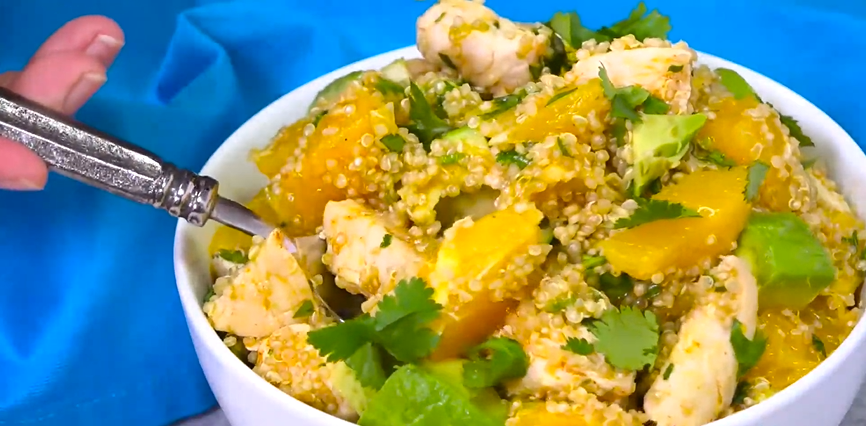 citrus chicken quinoa salad recipe