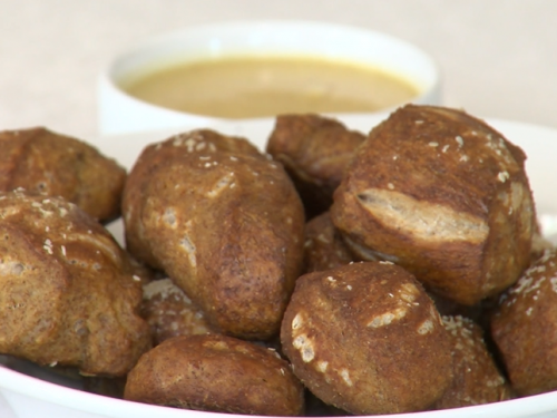 cookie dough pretzel bites recipe