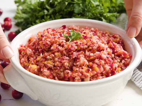 cranberry relish recipe