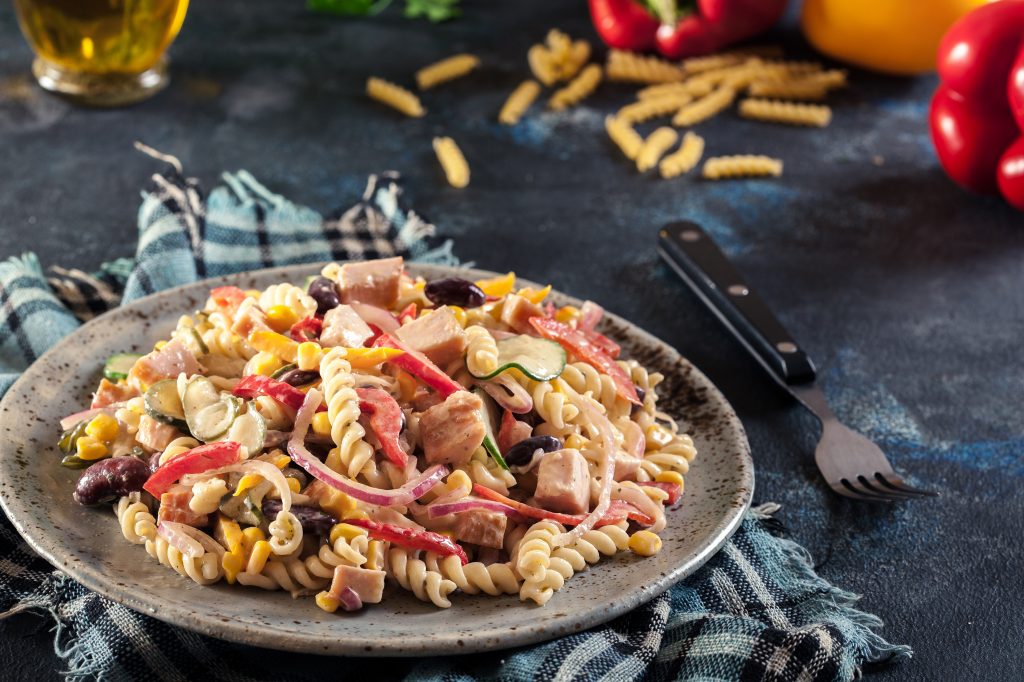 creamy chicken pasta salad recipe