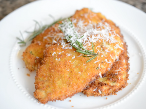 crispy baked parmesan chicken recipe